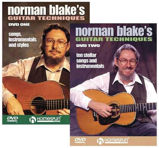 Homespun, DIGITAL DOWNLOAD - Norman Blake's Guitar Techniques: Two DVD Set