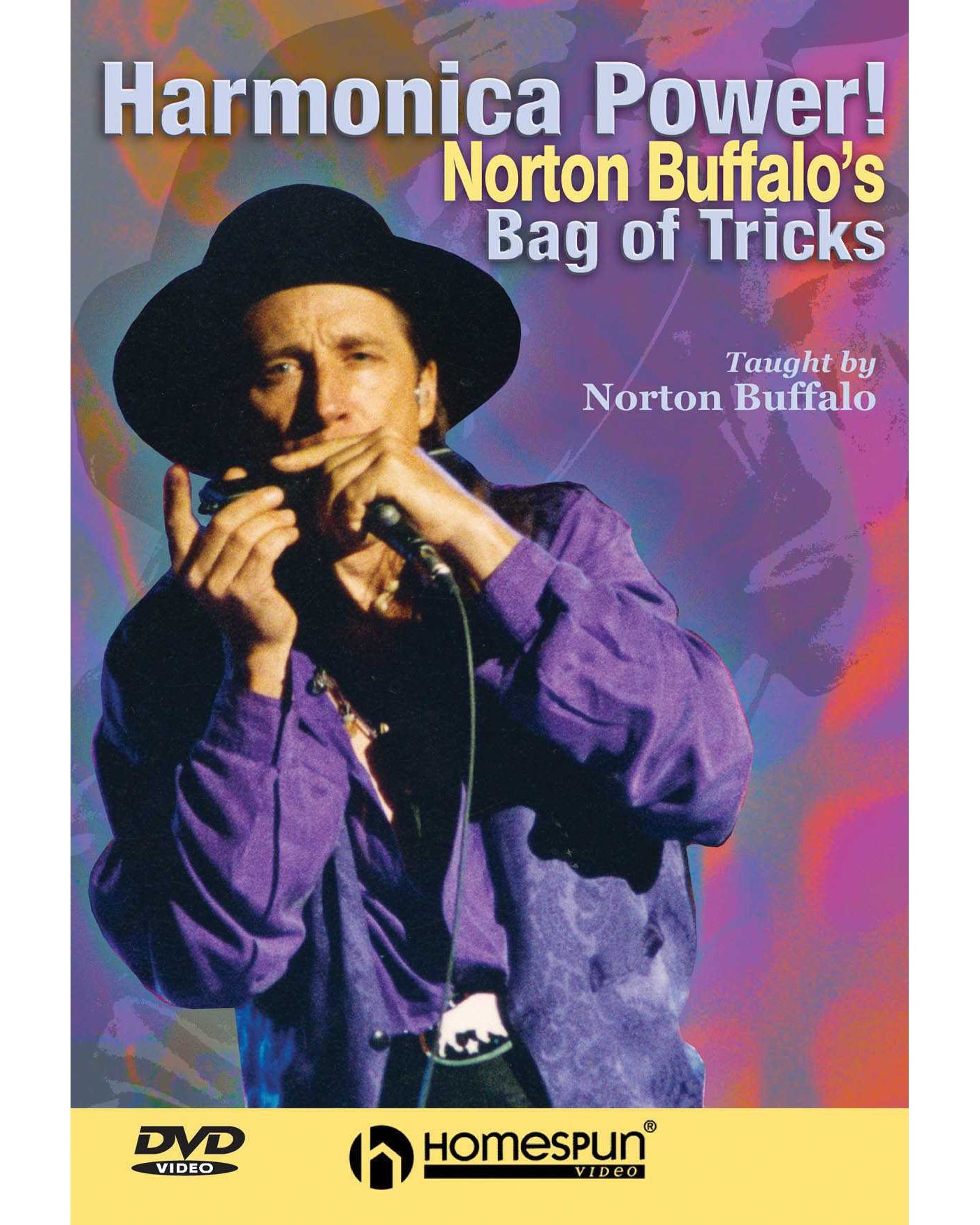 Homespun, DIGITAL DOWNLOAD ONLY  - Harmonica Power!: Vol. 1 - Norton Buffalo's Bag of Tricks