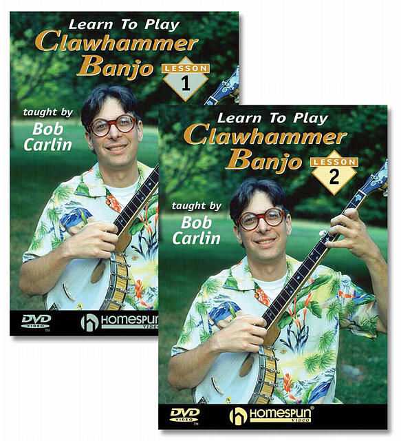 Homespun, DIGITAL DOWNLOAD ONLY - Learn to Play Clawhammer Banjo: Two DVD Set