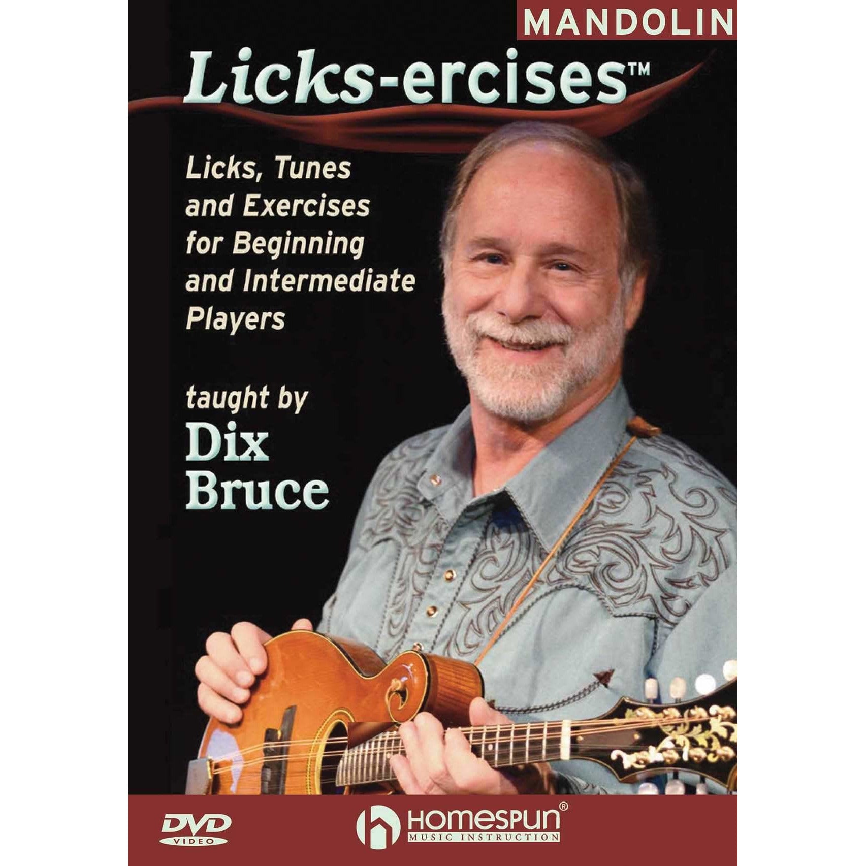 Homespun, DOWNLOAD ONLY - Mandolin Licks-Ercises - Licks, Tunes and Exercises for Beginning and Intermediate Players