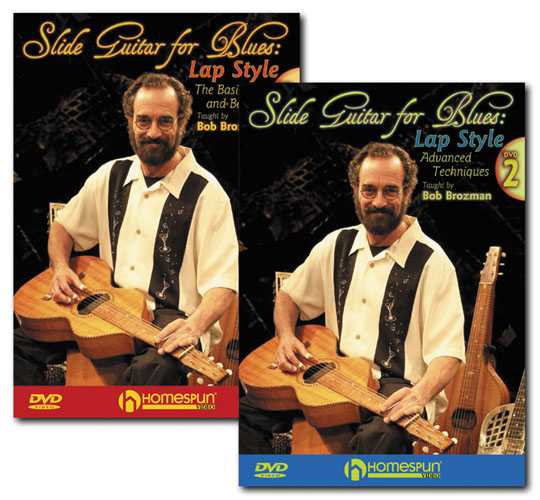 Homespun, DOWNLOAD ONLY - Slide Guitar for Blues: Lap Style - Two DVD Set