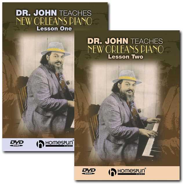 Homespun, DVD - Dr.John Teaches New Orleans Piano: Two DVD Set