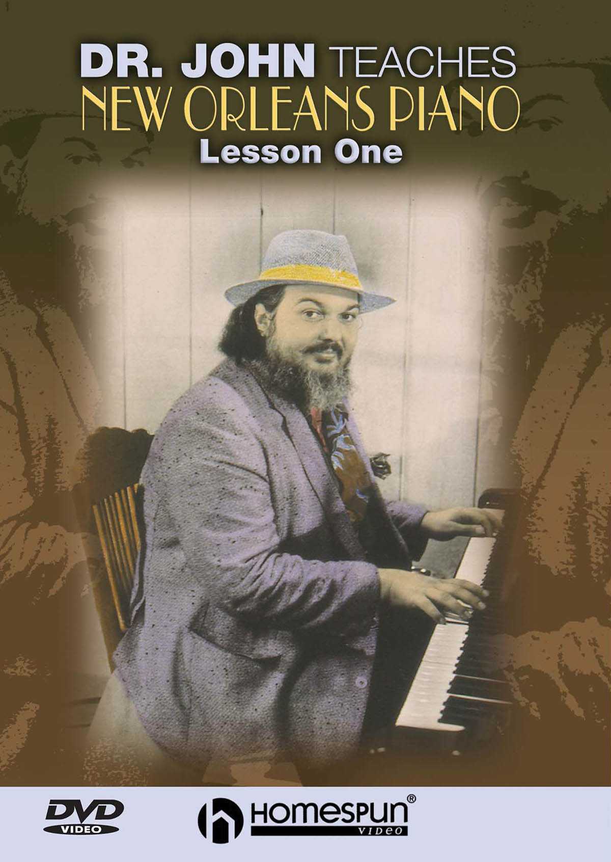 Homespun, DVD - Dr.John Teaches New Orleans Piano: Vol. 1