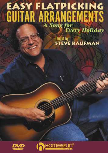 Homespun, DVD - Easy Flatpicking Guitar Arrangements-A Song for Every Holiday