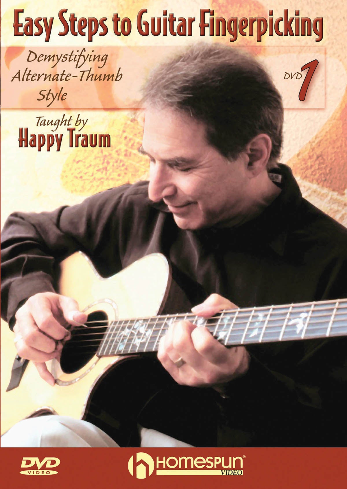 Homespun, DVD - Easy Steps to Guitar Fingerpicking: Vol. 1 - Demystifying Alternate Thumb Style