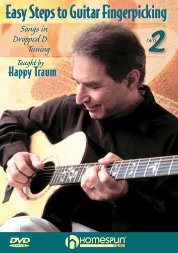 Homespun, DVD - Easy Steps to Guitar Fingerpicking: Vol. 2 - Songs in Dropped D Tuning