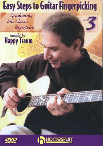 Homespun, DVD - Easy Steps to Guitar Fingerpicking: Vol. 3 - Graduating Into Classic Repertoire