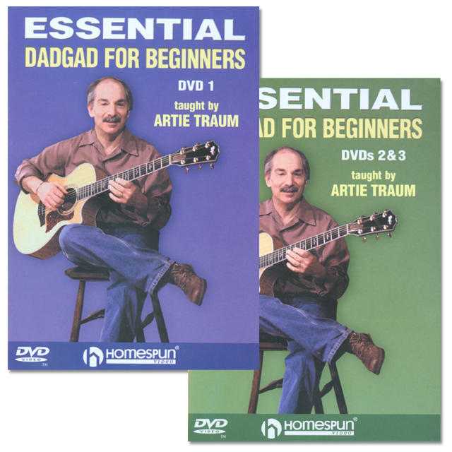 Homespun, DVD - Essential DADGAD for Beginners: Three DVD Set