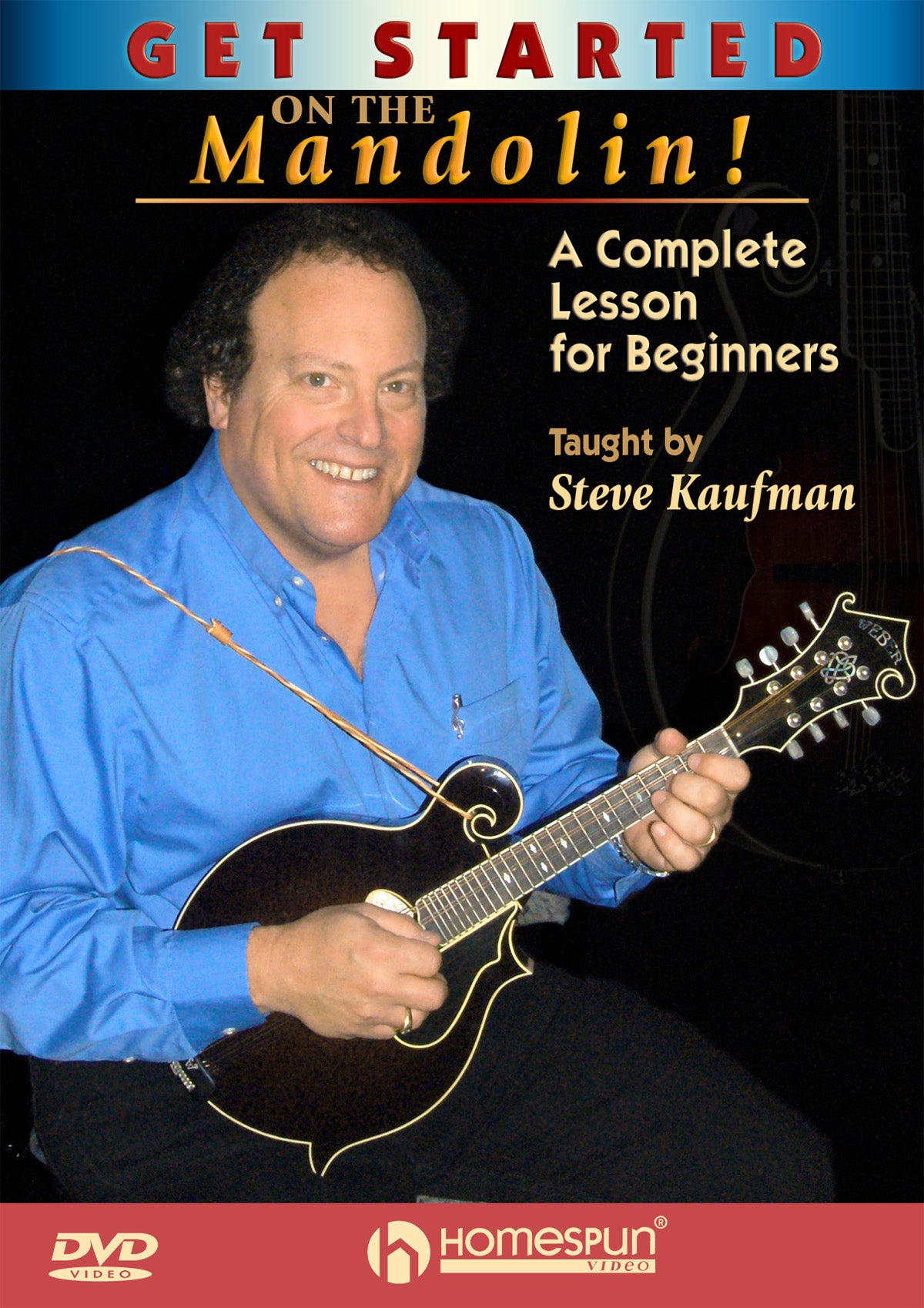 Homespun, DVD - Get Started On the Mandolin!-A Complete Lesson for Beginners