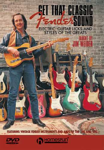 Homespun, DVD - Get That Classic Fender Sound: Electric Guitar Licks & Styles of the Greats