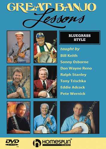 Homespun, DVD - Great Banjo Lessons: Bluegrass Style