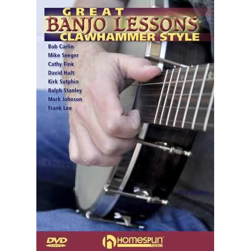 Homespun, DVD - Great Banjo Lessons: Clawhammer Style