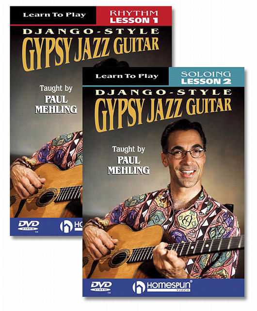 Homespun, DVD - Learn to Play Django-Style Gypsy Jazz Guitar: Two DVD Set