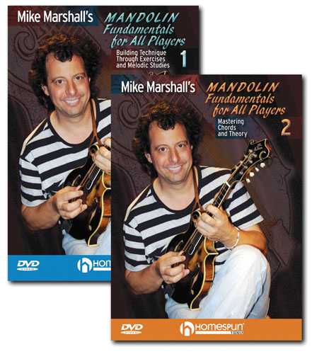 Homespun, DVD - Mike Marshall's Mandolin Fundamentals for All Players: Two DVD Set