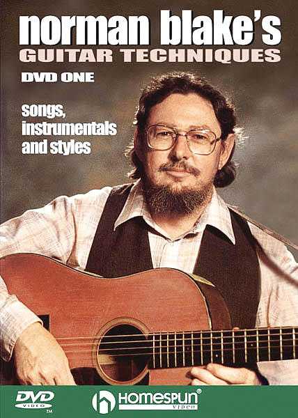 Homespun, DVD - Norman Blake's Guitar Techniques: Vol. 1 - Songs, Instrumentals & Styles