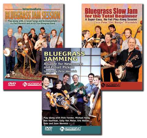 Homespun, DVD - Pete Wernick's Complete Jam Package