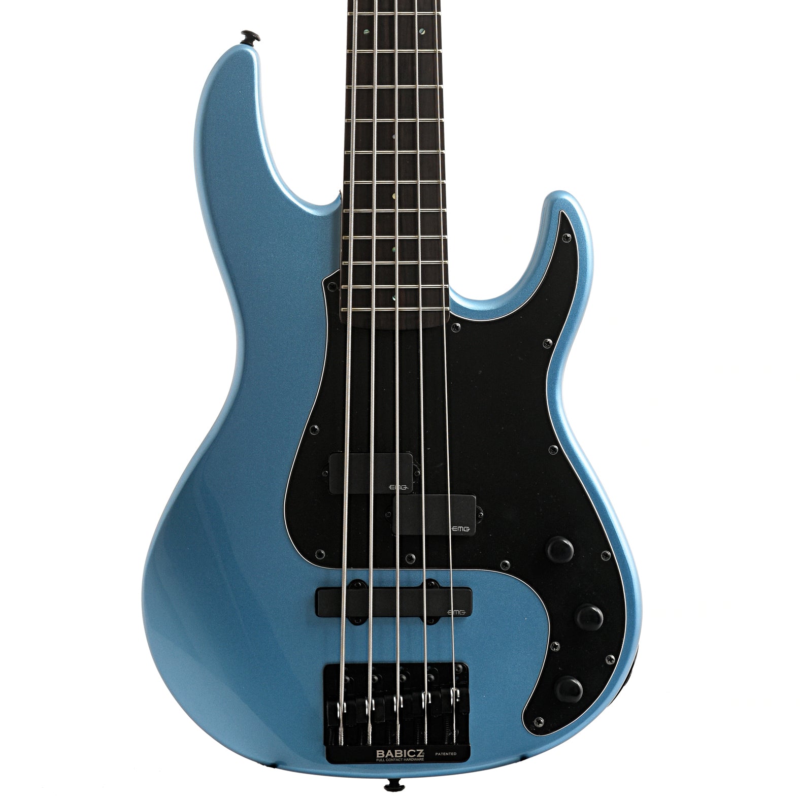 ESP, ESP LTD AP-5 5-String Bass, Pelham Blue