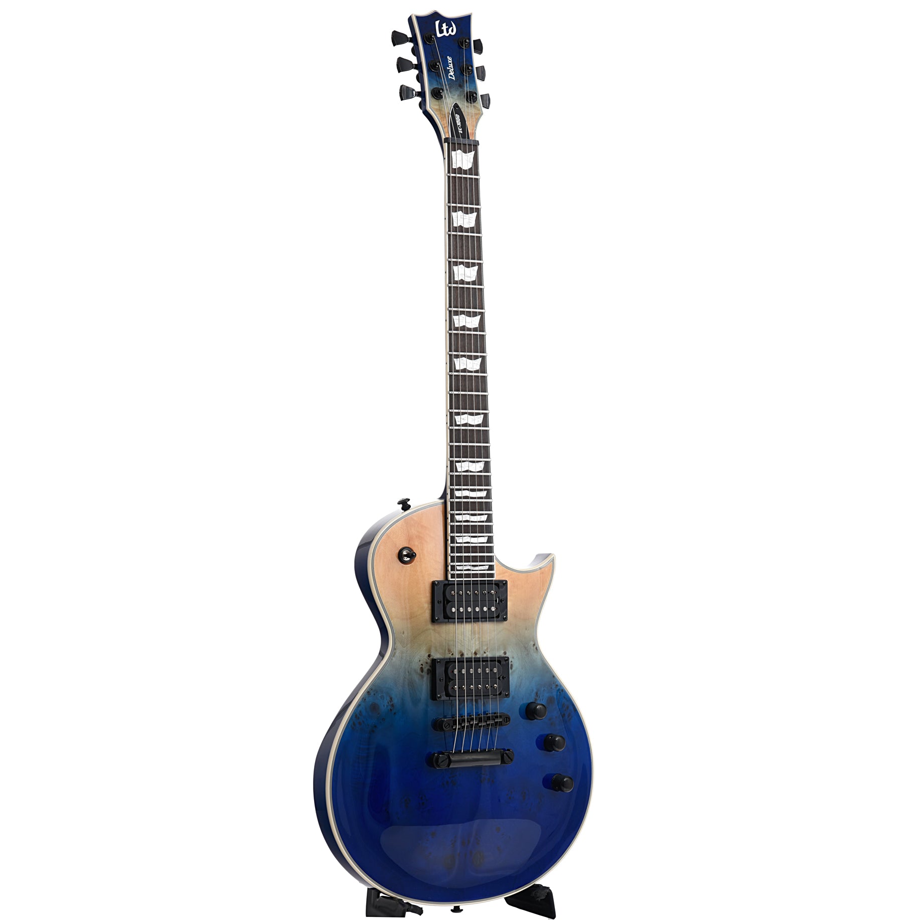 ESP, ESP LTD EC-1000 Electric Guitar, Blue Natural Fade