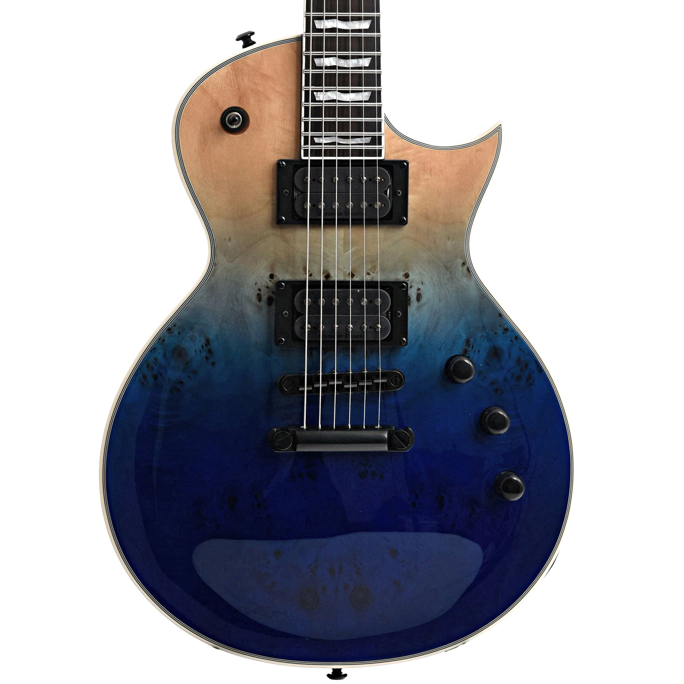 ESP, ESP LTD EC-1000 Electric Guitar, Blue Natural Fade