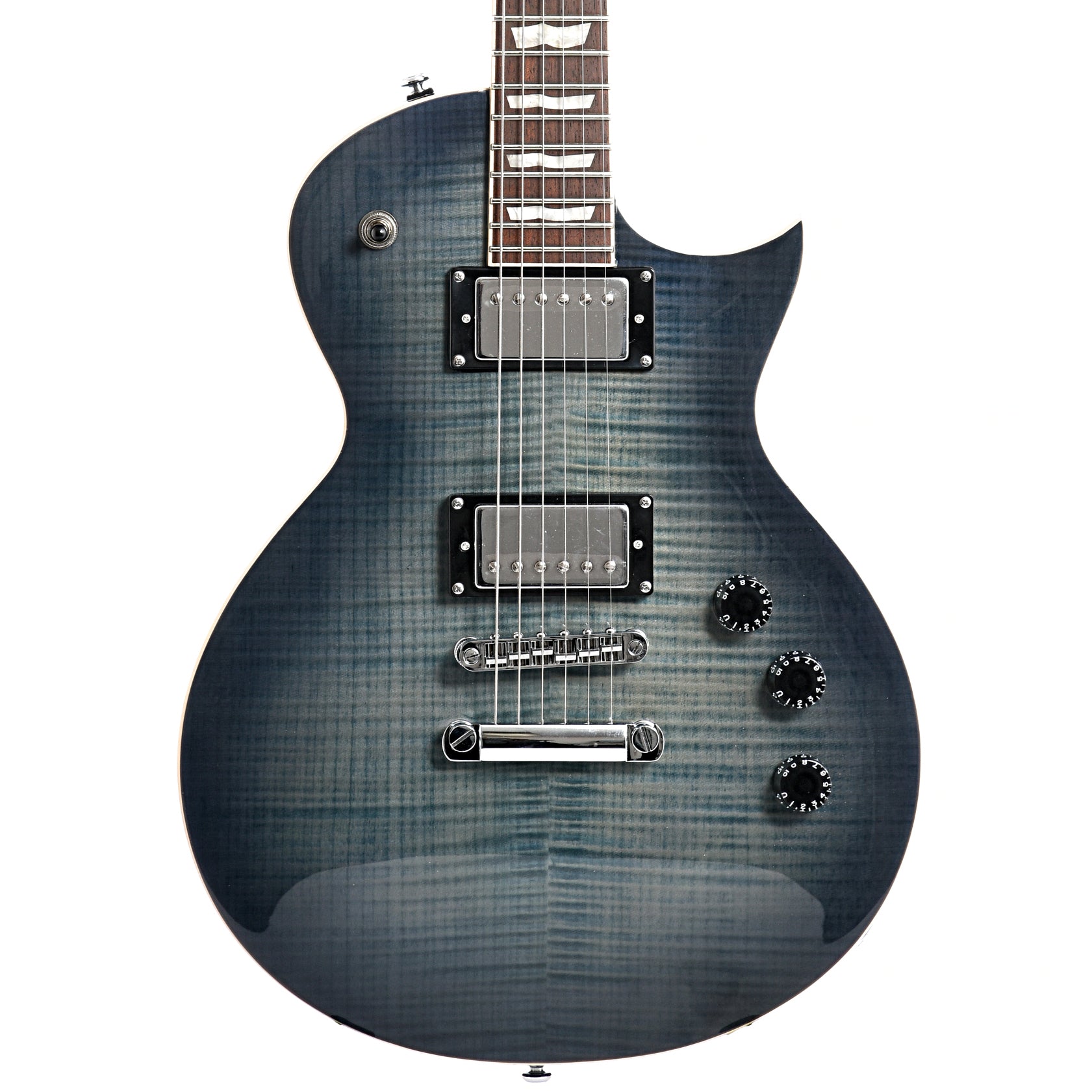 ESP, ESP LTD EC-256FM Electric Guitar, Cobalt Blue