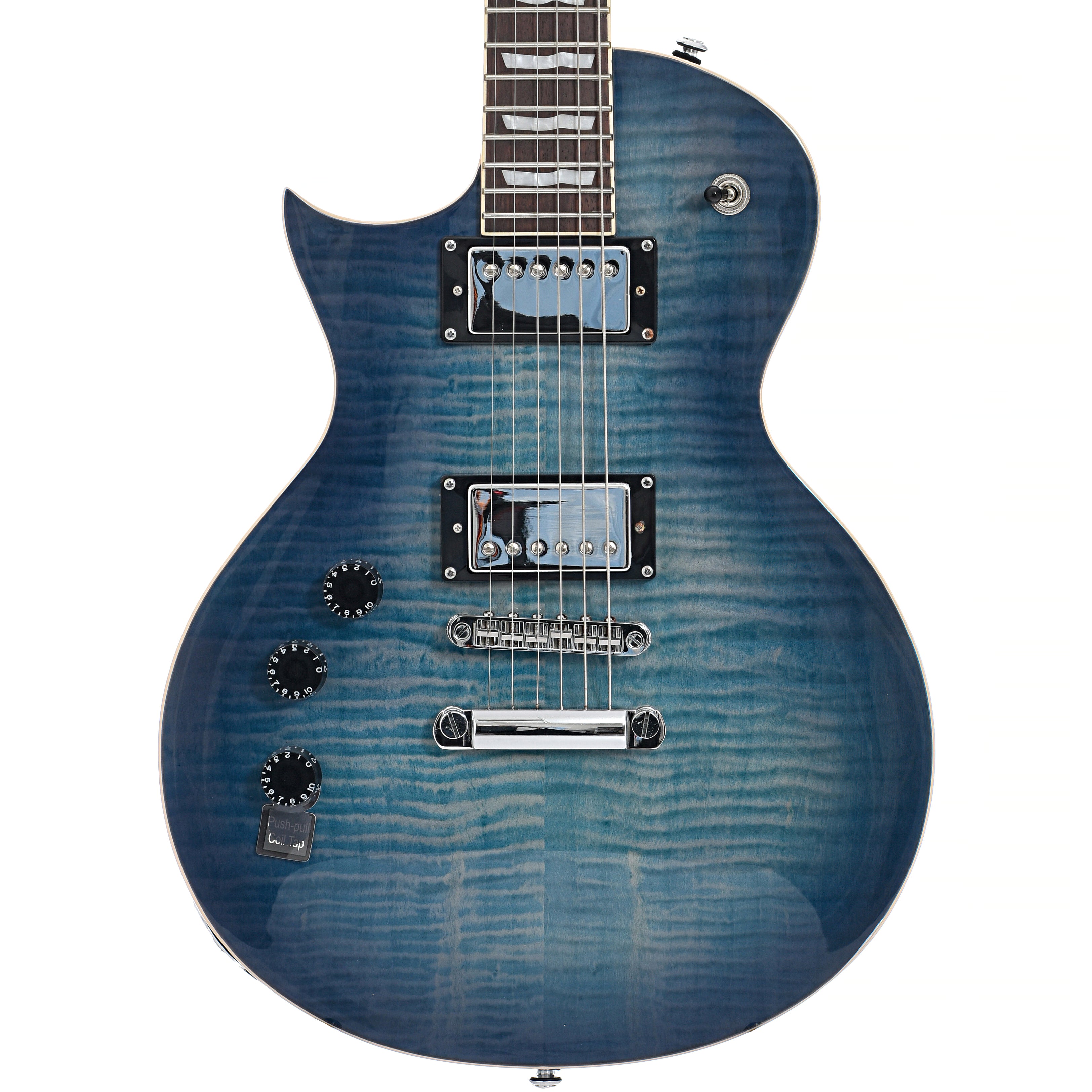 ESP, ESP LTD EC-256FM Left Handed Cobalt Blue Electric Guitar