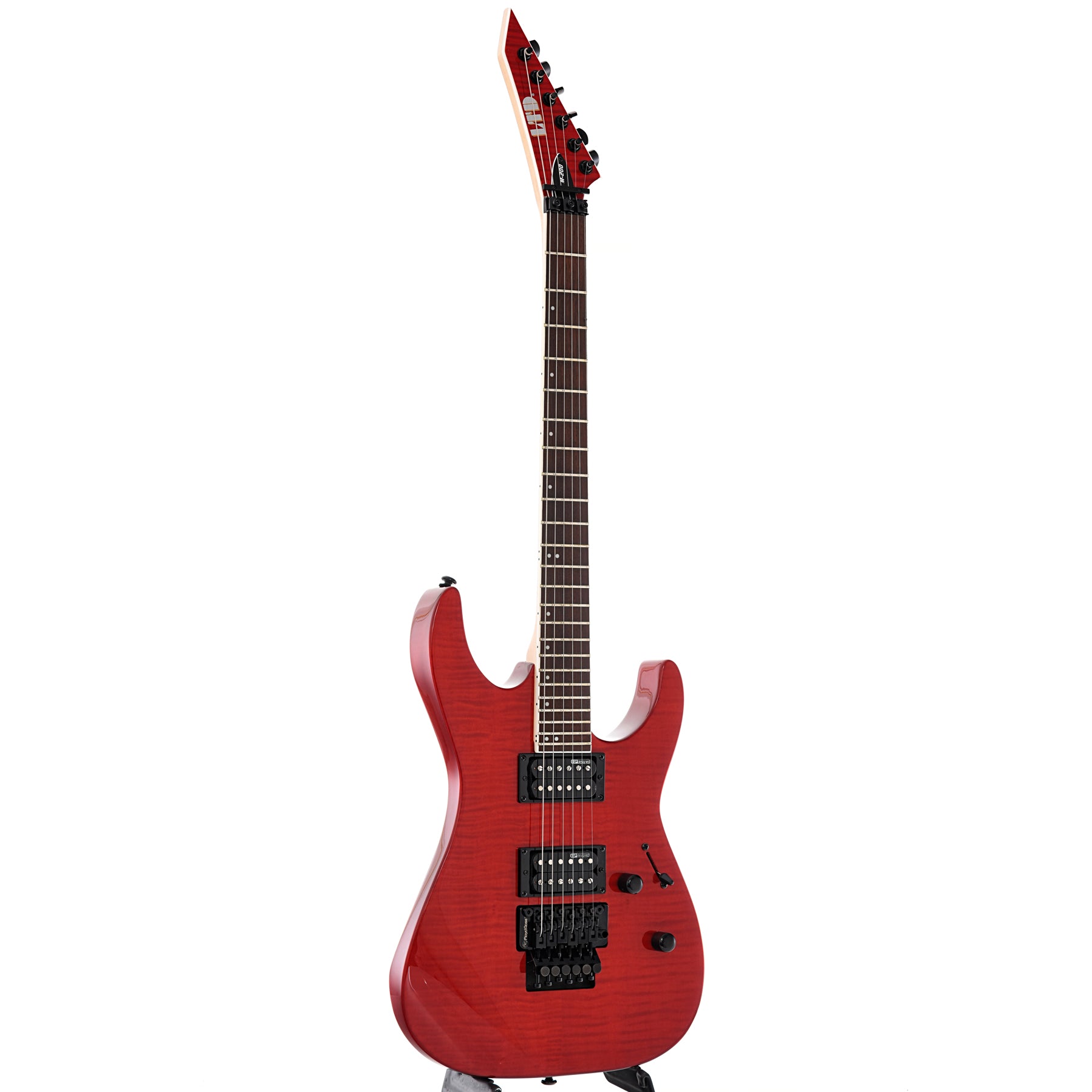 ESP, ESP LTD M-200FM Electric Guitar, See Thru Red