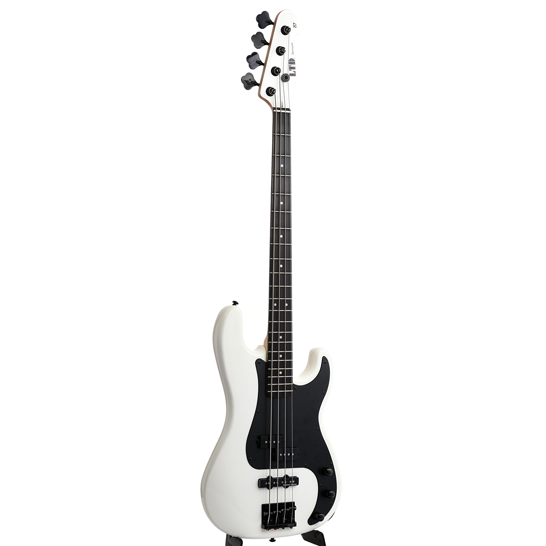 ESP, ESP LTD Surveyor87 4-String Bass, Pearl White