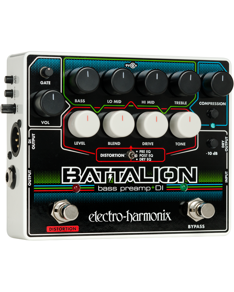 Electro Harmonix, Electro Harmonix Battalion Bass Preamp & Di