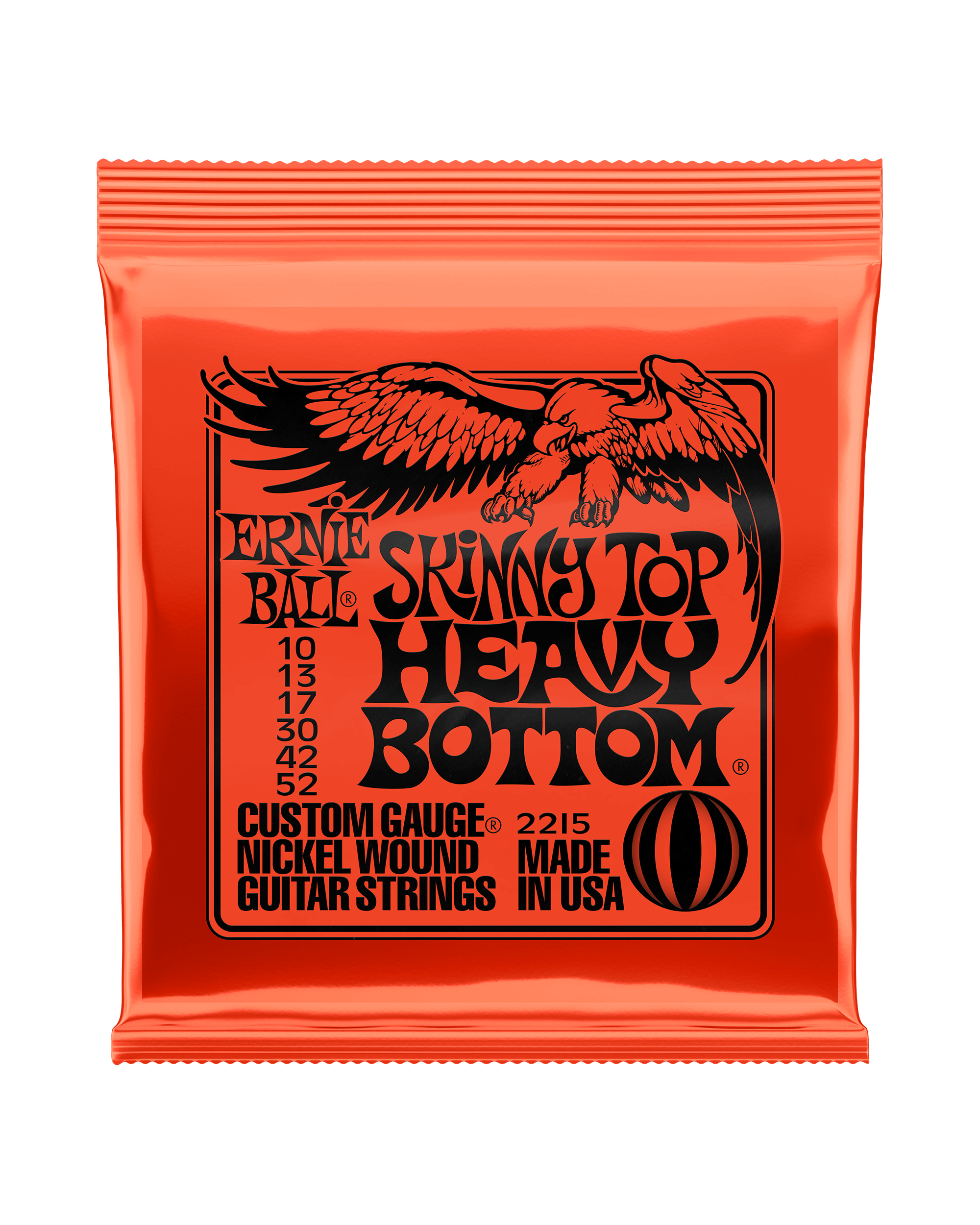 Ernie Ball, Ernie Ball 2215 Nickel Wound Slinky Skinny Top Heavy Bottom Electric Guitar Strings