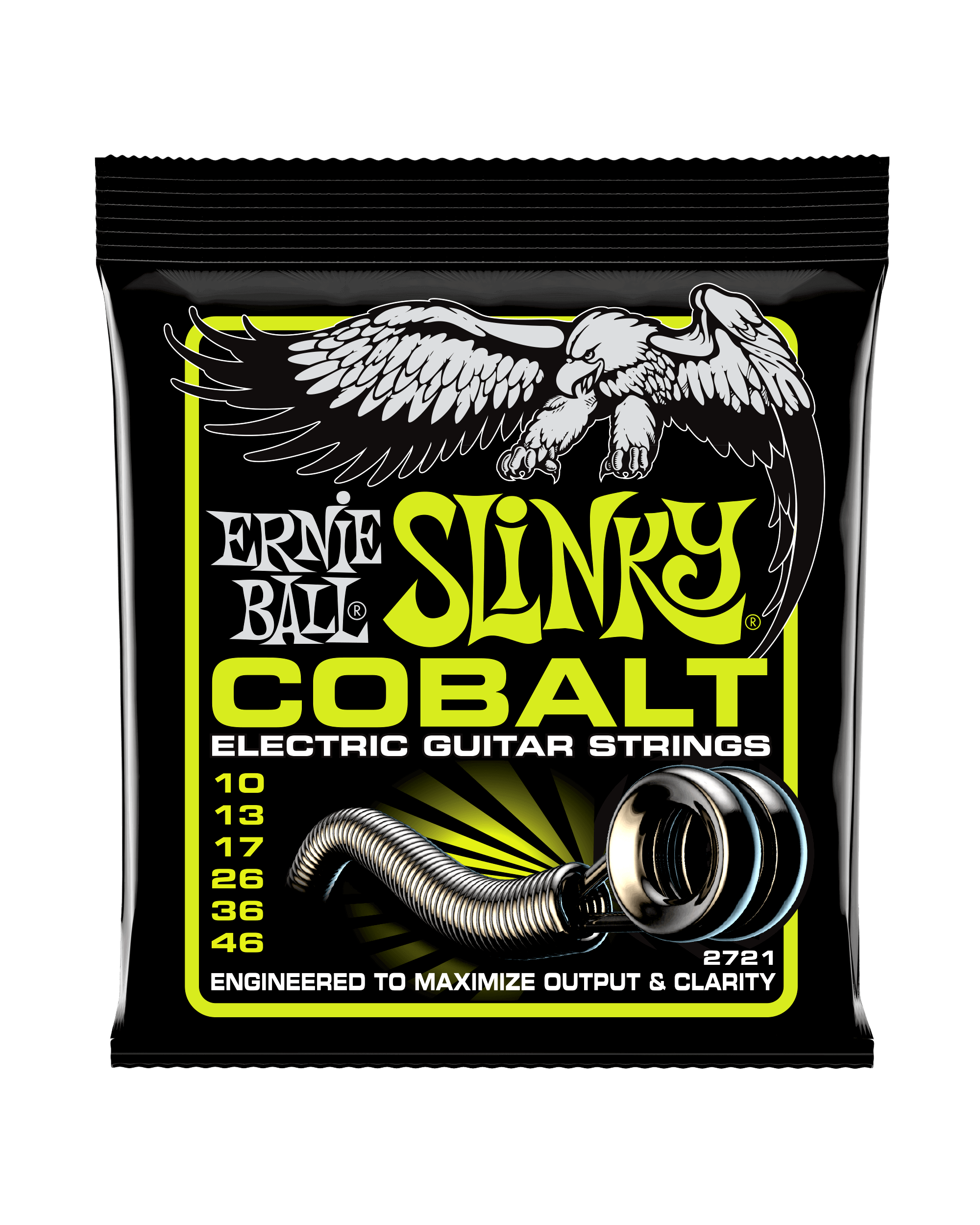 Ernie Ball, Ernie Ball 2721 Cobalt Regular Slinky Electric Guitar Strings