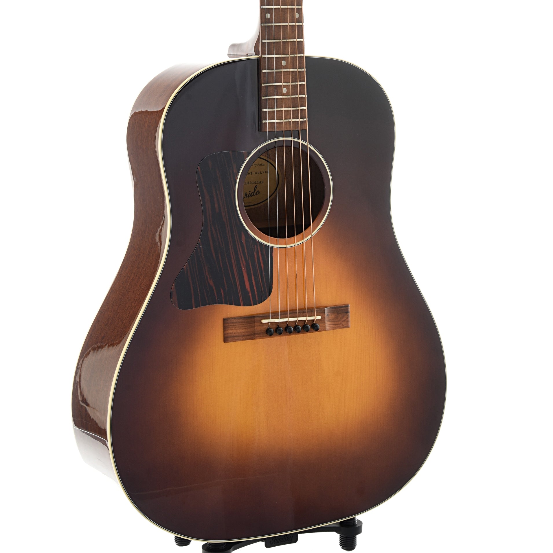 Farida, Farida Old Town Series OT-62 L VBS Acoustic Guitar, Left-Handed