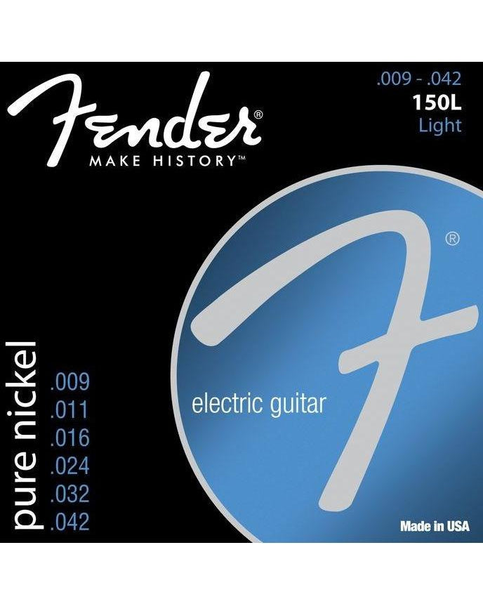Fender, Fender 150L Original Pure Nickel Light Electric Guitar Strings