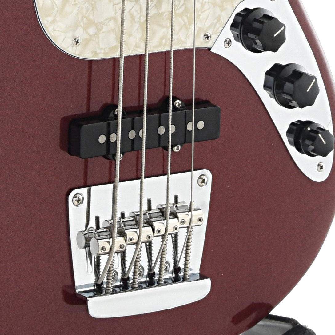 Fender, Fender American Performer Mustang Bass, Aubergine