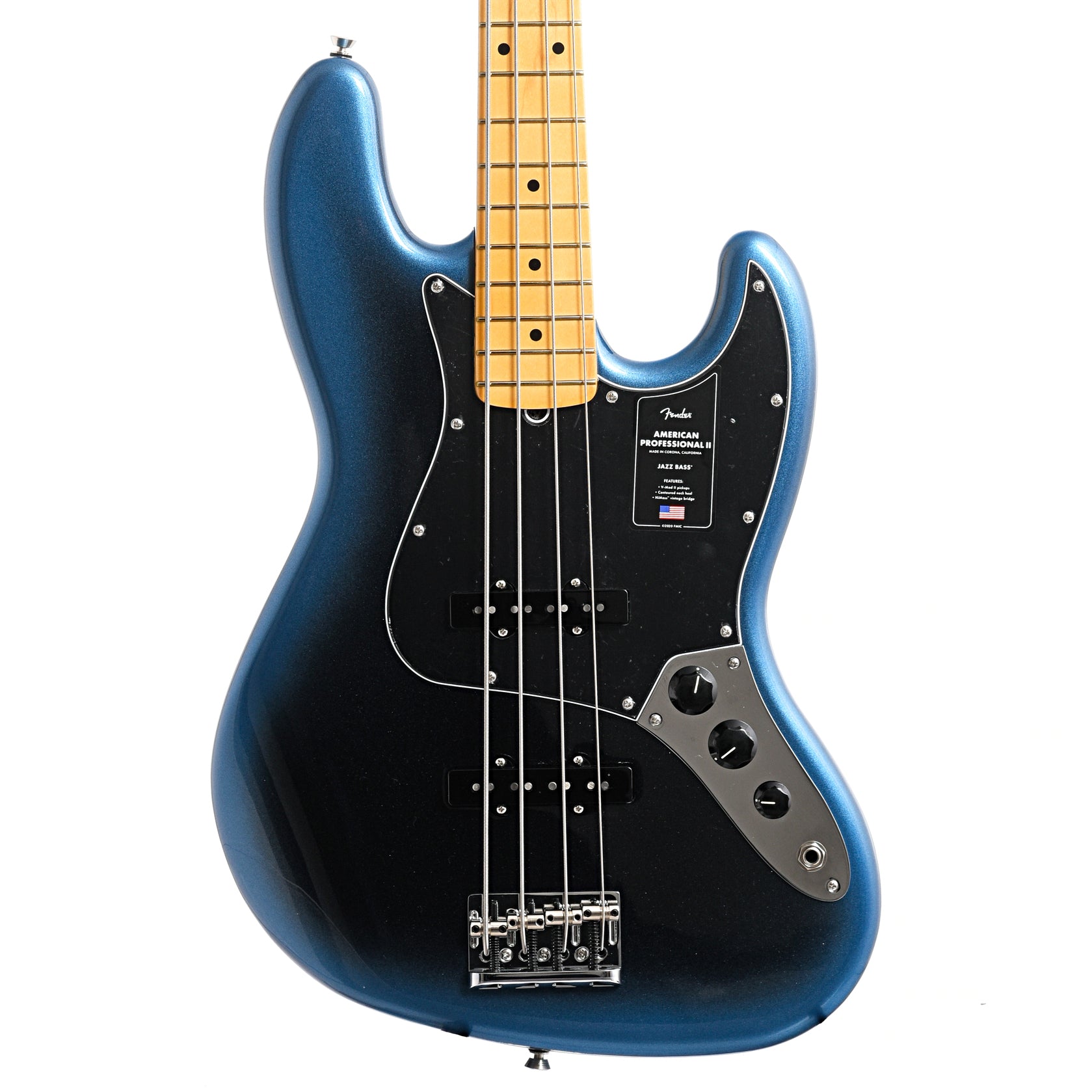 Fender, Fender American Professional II Jazz Bass, Dark Night