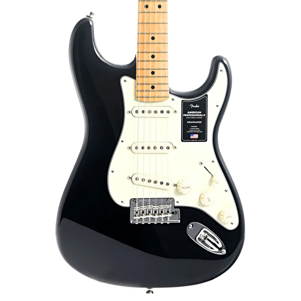 Fender, Fender American Professional II Stratocaster, Black