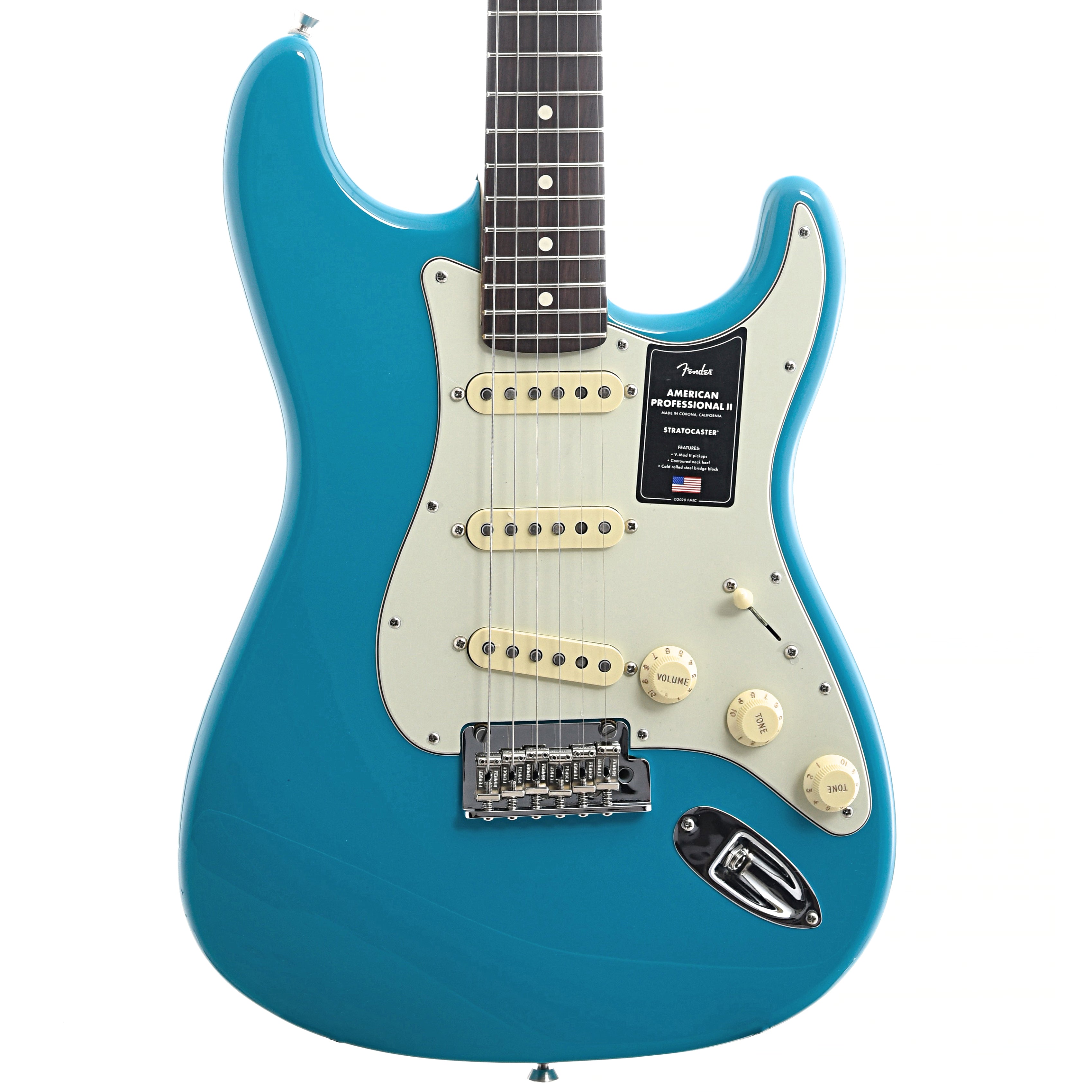 Fender, Fender American Professional II Stratocaster, Miami Blue