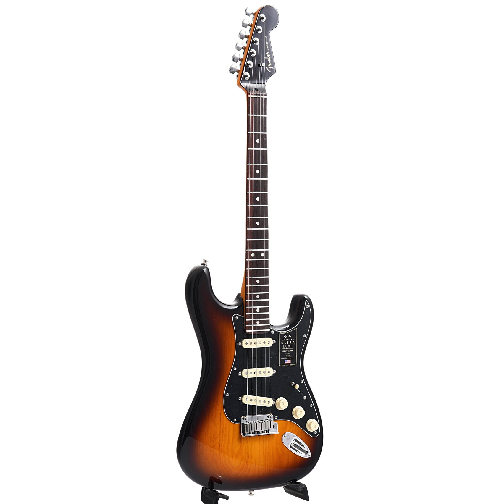 Fender, Fender American Ultra Luxe Stratocaster, 2-Color Sunburst