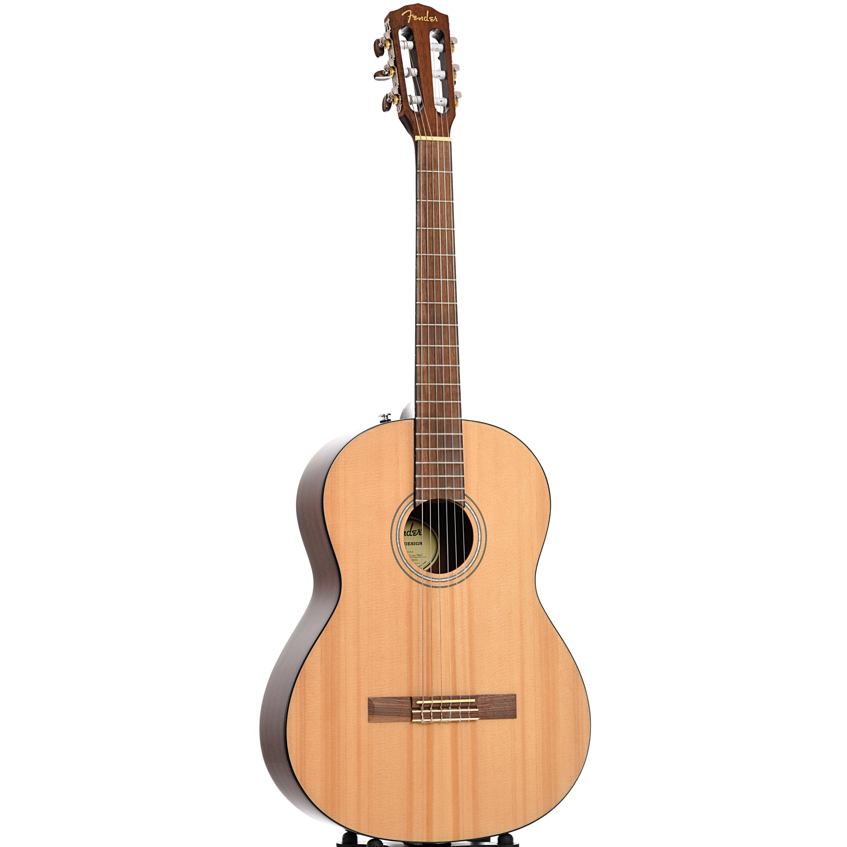 Fender, Fender CN-60S Classical Guitar, Natural Finish