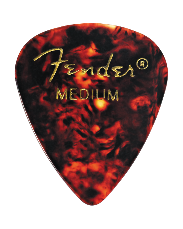 Fender, Fender Classic Celluloid Pick, Heavy Gauge, 12 Pack