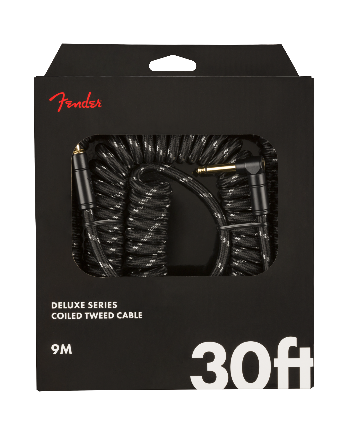 Fender, Fender Deluxe Series Coil Cable, Black Tweed