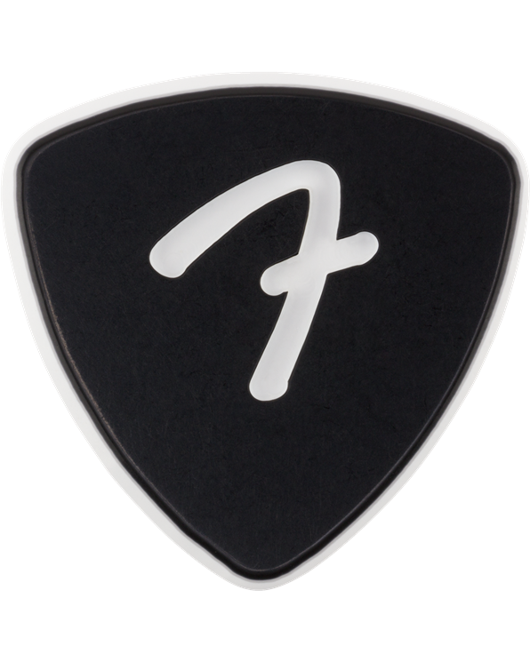 Fender, Fender F Grip 346 Picks, Black, 3-Pack