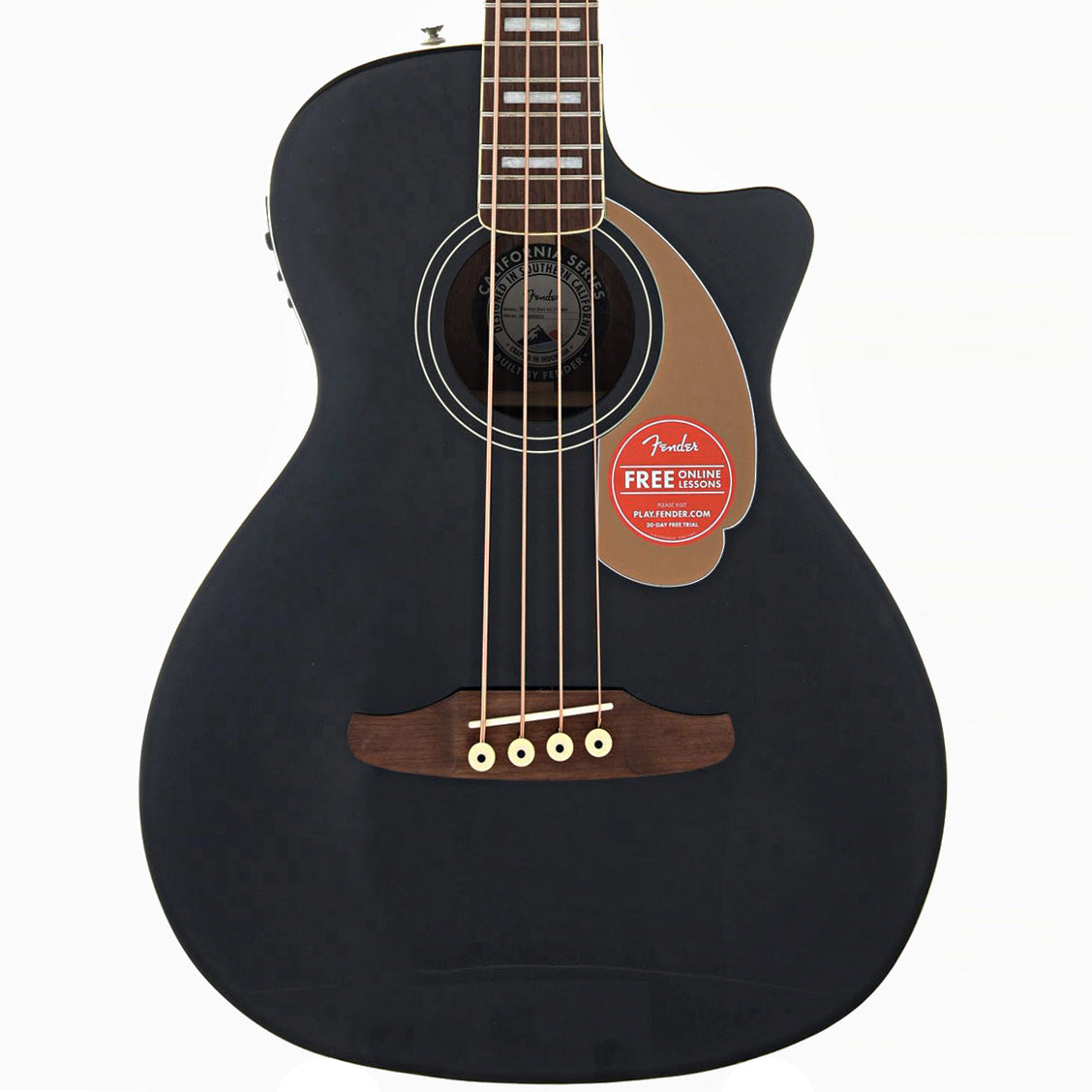 Fender, Fender Kingman Acoustic Bass Guitar & Gigbag