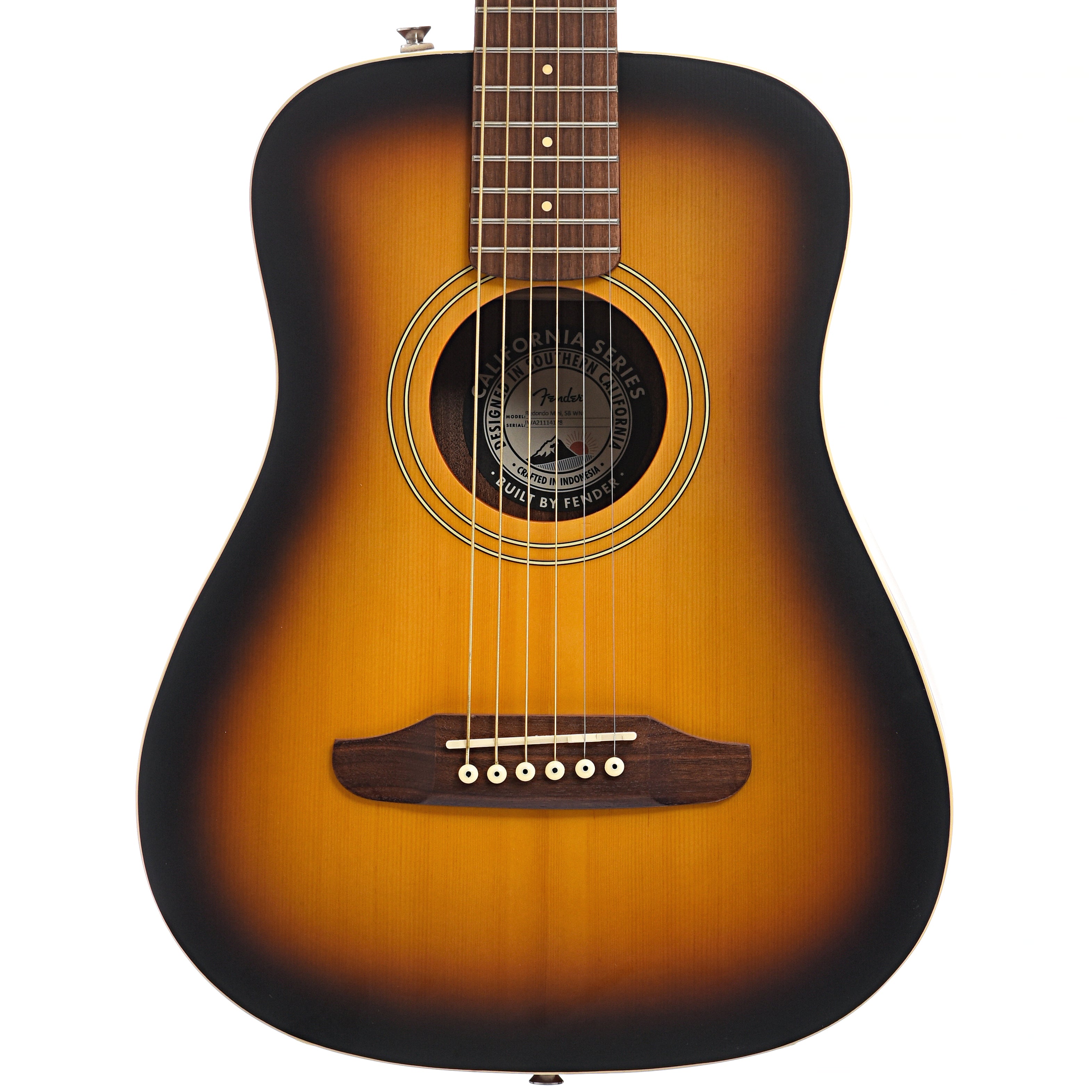 Fender, Fender Redondo Mini Acoustic Guitar, Sunburst