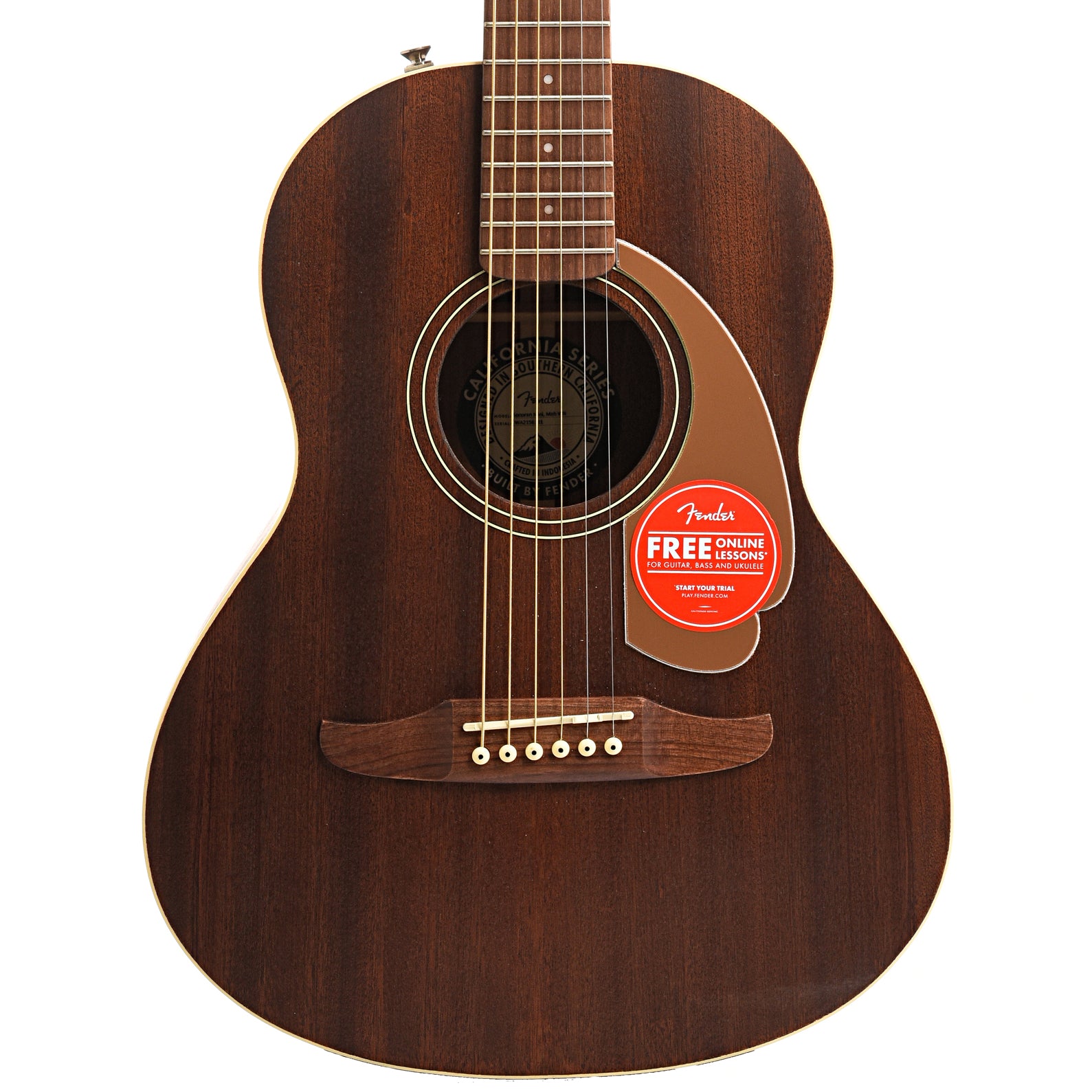 Fender, Fender Sonoran Mini Acoustic Guitar, Mahogany