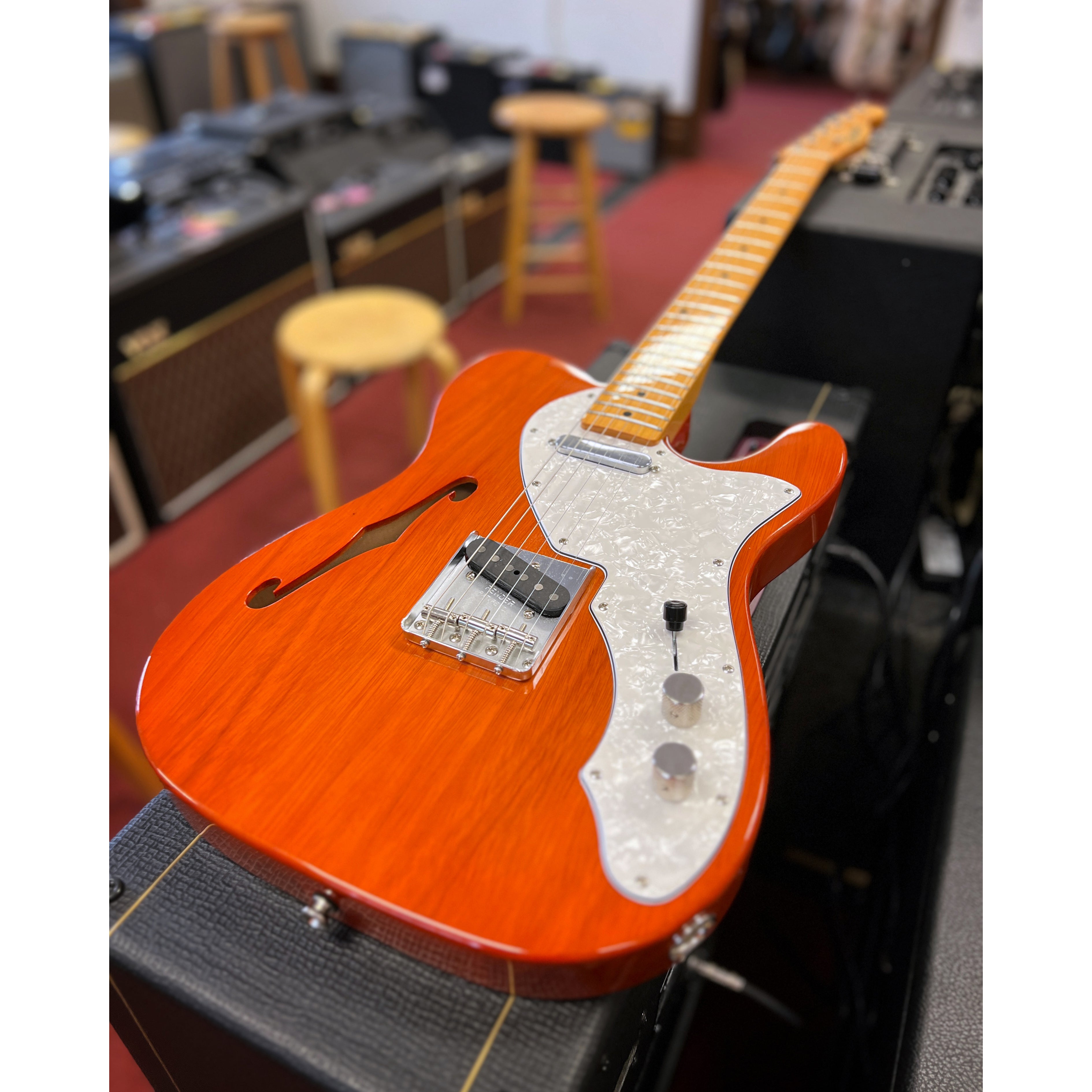 Fender, Fender Squier Classic Vibe '60's Telecaster Thinline Electric Guitar (2019)