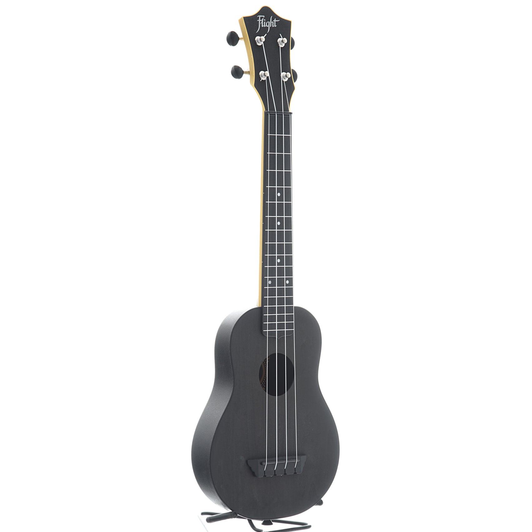 Flight, Flight TUS35 Travel Series Concert Neck Soprano Ukulele, Black