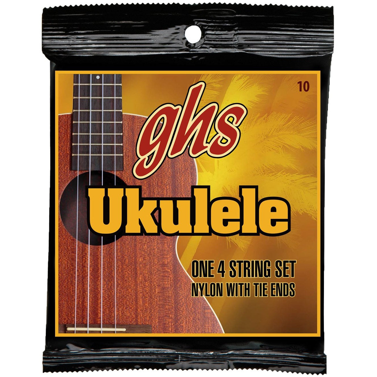 GHS, GHS 10 Clear Nylon Soprano/Concert Ukulele Strings