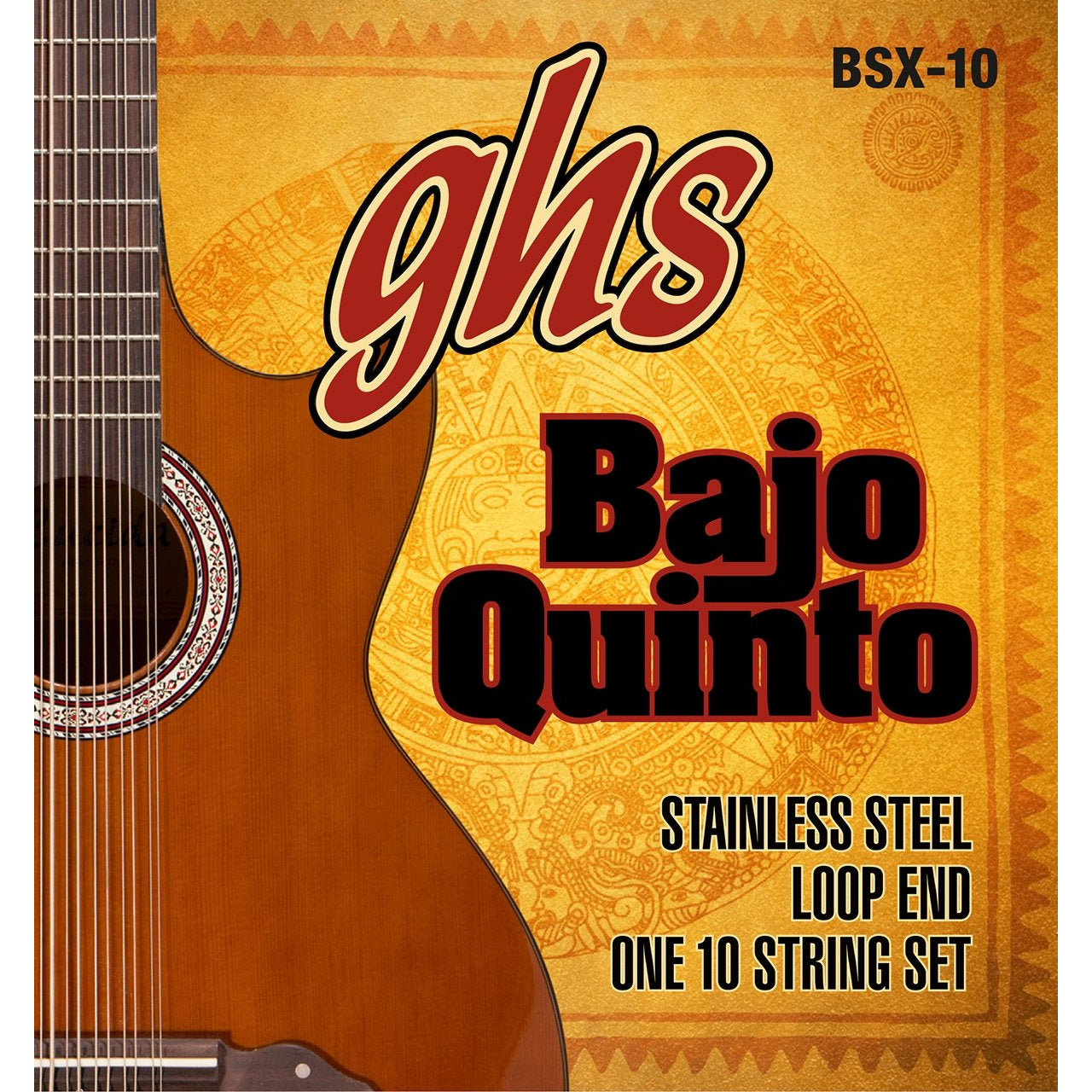 GHS, GHS BSX-10 Stainless Steel 10-String Bajo Quinto Strings