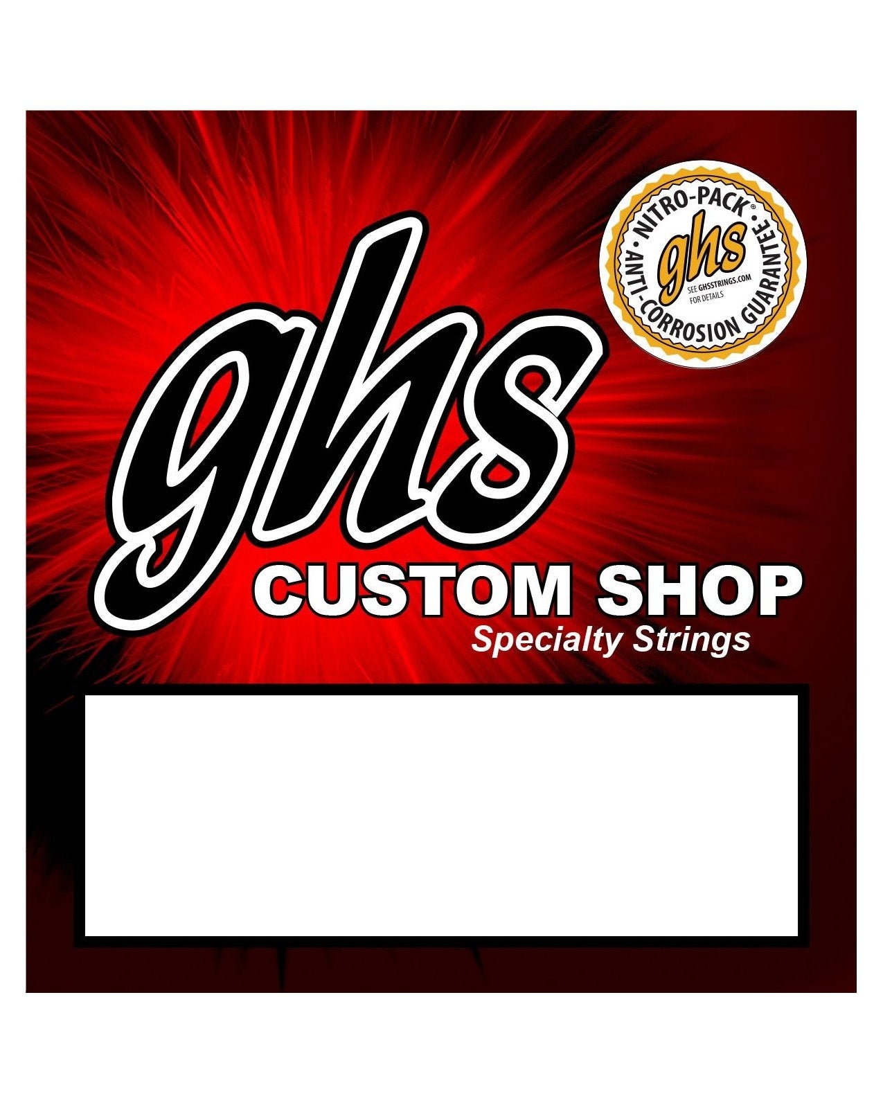 GHS, GHS Custom Baritone Acoustic Guitar Phosphor Bronze Strings