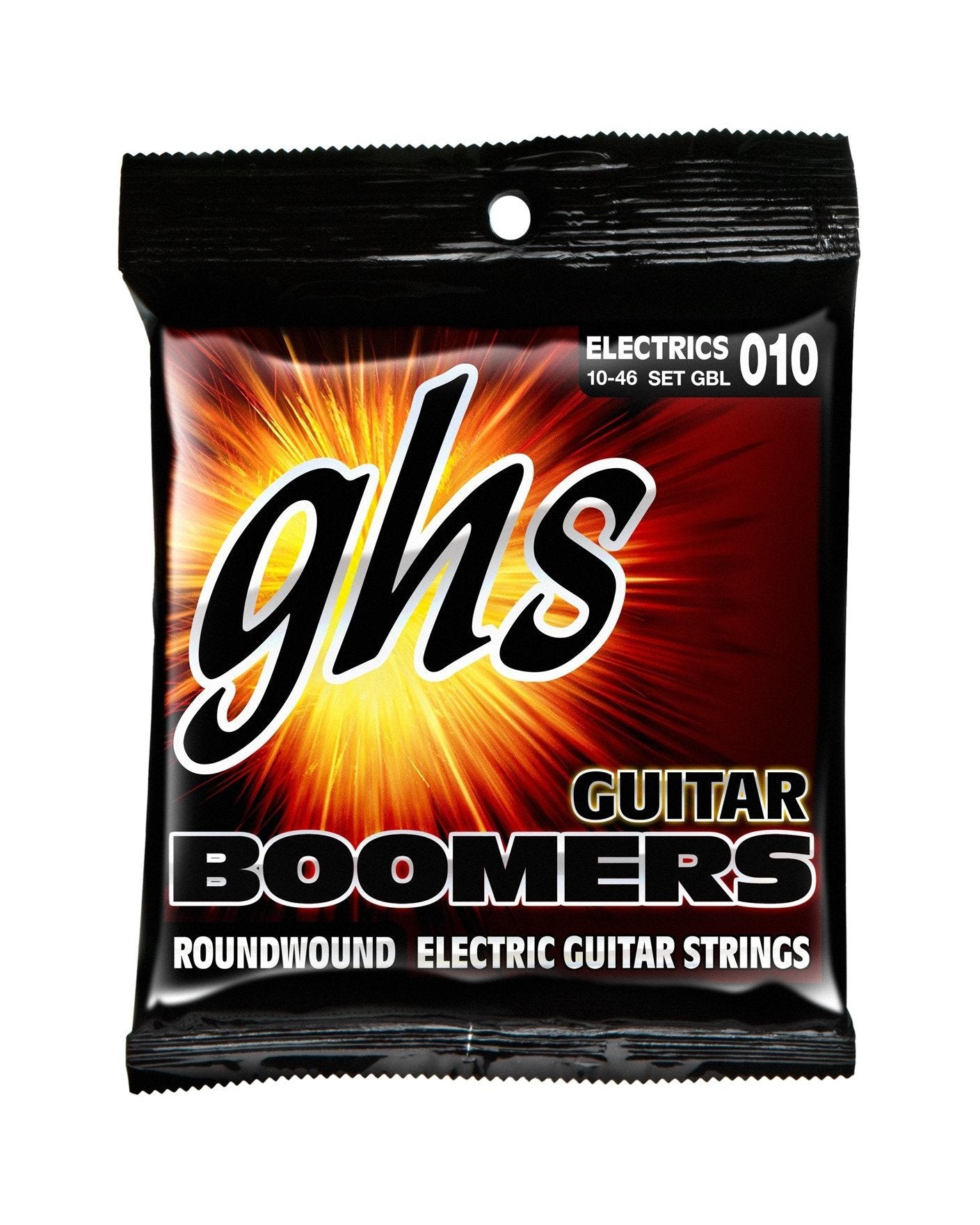 GHS, GHS GBL Boomers Nickel-Plated Steel Light Gauge Electric Guitar Strings